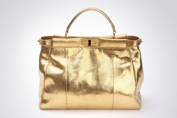 : $36,000This bag, from , is a python frame bag that has been dipped in 24-carat gold. »