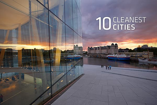 The 10 Cleanest Cities