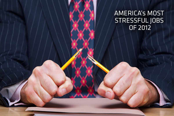 20 most stressful jobs in america