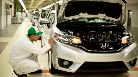 Honda boosts plant Mexico rank car export