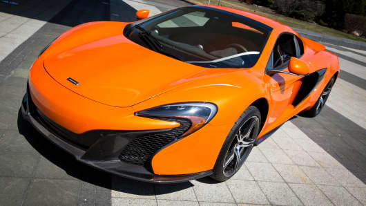 McLaren supercar new $280,000