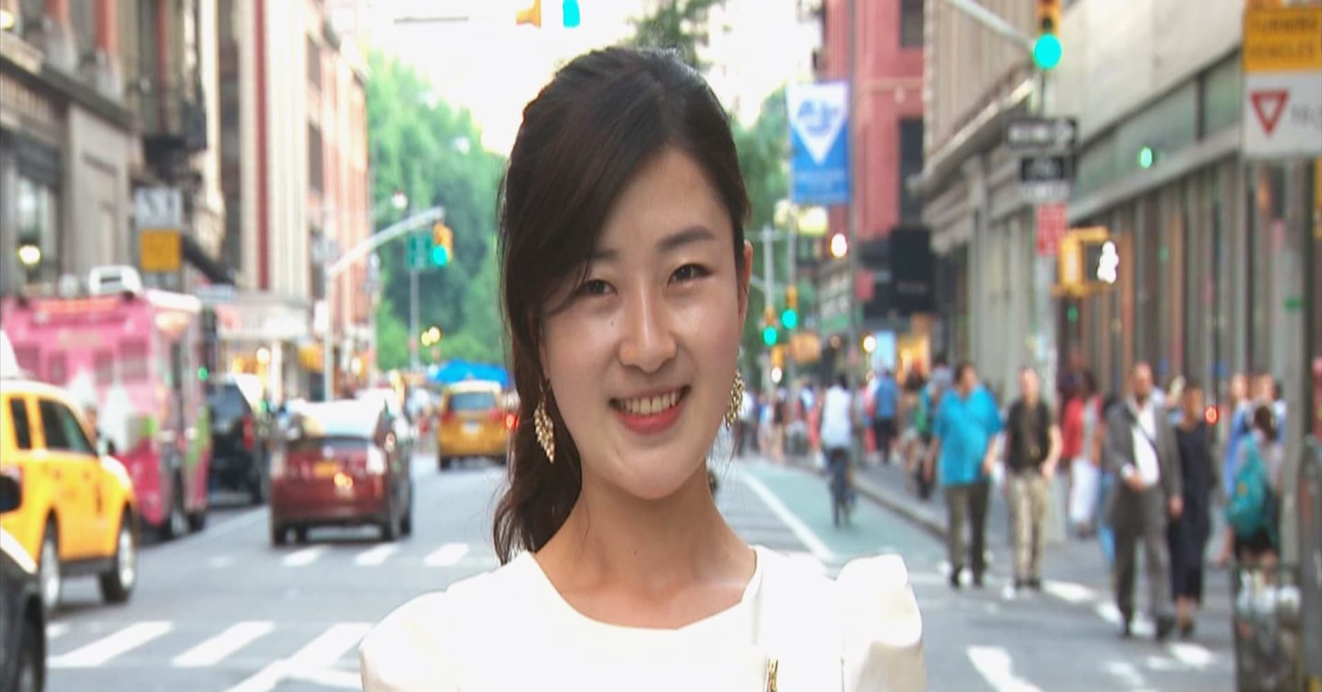 In 2010, Joo Yang defected from North Korea, where she learned about the outside world through radio reports.