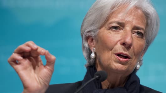 Diretor do FMI, Christine Lagarde