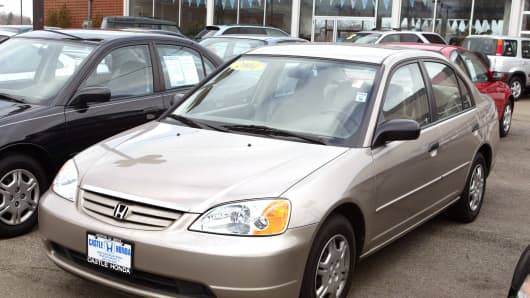 2001 Honda civic recalls airbag #4