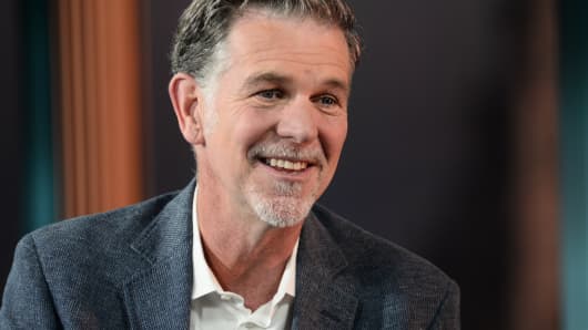 Reed Hastings, CEO of Netflix.