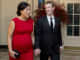 Mark Zuckerberg and wife Priscilla Chan. The Facebook founder plans to take two months' paternal leave when their baby is born.