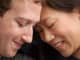 Mark Zuckerberg and Priscilla Chan hold their newborn Max Chan Zuckerberg.