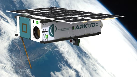 The Planetary Resources' Arkyd 6 asteroid miner is expected to launch this year. A sensor on board will not only prospect asteroids but also deliver actionable intelligence of the Earth to various global markets.