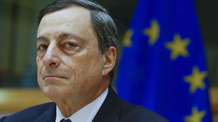 European Central Bank (ECB) President Mario Draghi.