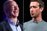 Jeff Bezos and Mark Zuckerberg
