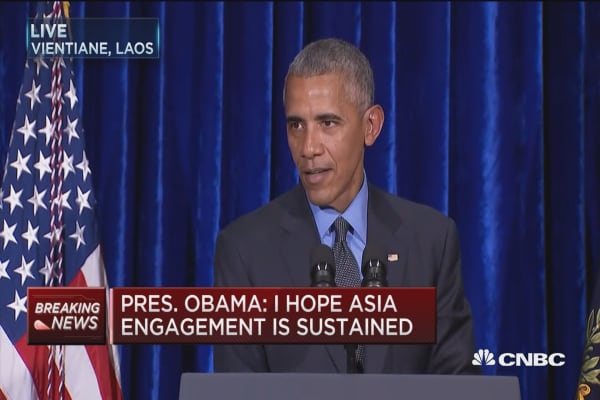 Pres. Obama address North Korea's nuclear threat