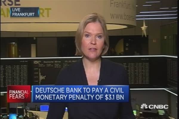 Relief from Deutsche, investors happy