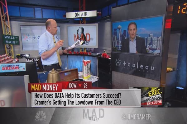 Tableau Software CEO on how business is growing