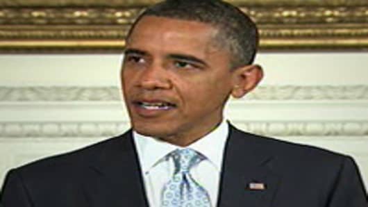 President Barack Obama speaking on downgrade