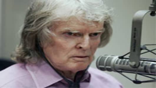 Radio personality Don Imus appears on Rev.Al Sharpton's radio show, in New York Monday April 9, 2007. Imus issued another apology for referring to the Rutgers women's basketball team as "nappy-headed hos" on his morning show last week. (AP Photo/Richard Drew)