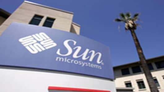 Sun Microsystems's headquarters in Santa Clara, California.