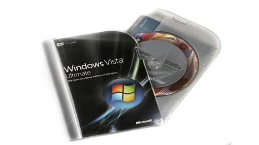 Microsoft's Windows Vista operating software.