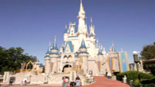 Cinderella's Castle at Walt Disney World's Magic Kingdom in Florida.