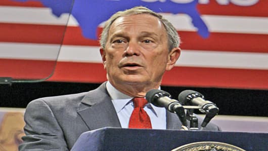 New York City Mayor Michael Bloomberg.