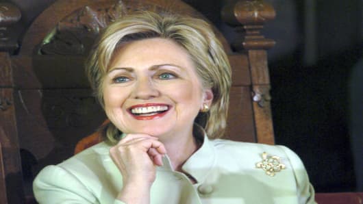 Secretary of State Hillary Clinton (AP Photo/Kevin Glackmeyer)