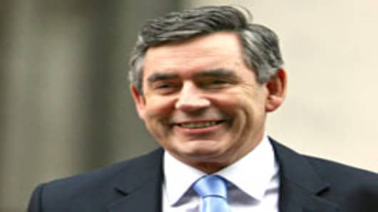 British Prime Minister Gordon Brown.