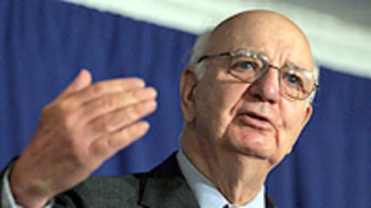 Former U.S. Federal Reserve Chairman Paul Volcker