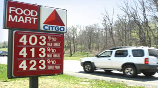New York Gas Prices at $4 per gallon