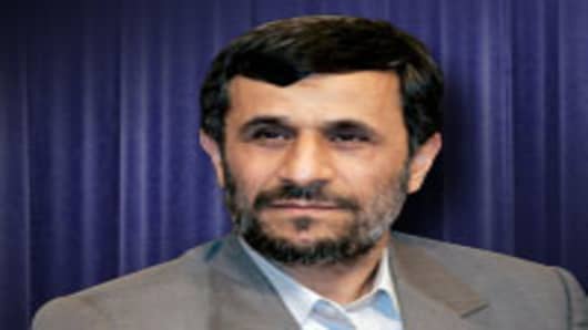 Mahmoud Ahmadinejad, president of Iran