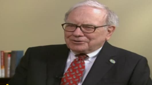 Warren Buffett, in a taped interview with Susie Gharib of National Business Report on PBS