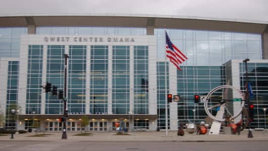 Omaha's Qwest Center, site of Berkshire Hathaway's annual shareholders meeting