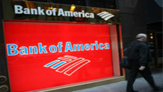 Bank of America branch, New York City.