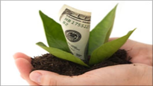 Hand plant money