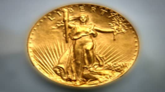 1907 Ultra High relief Double Eagle