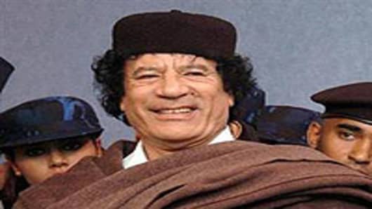 President Moammar Gadhafi of Libya
