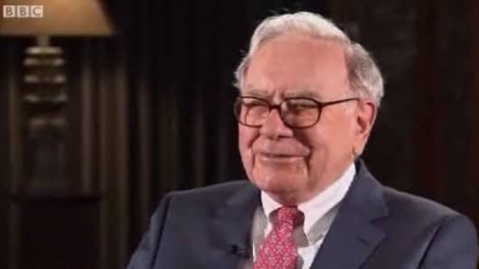 Warren Buffett, as seen in a new BBC television program titled