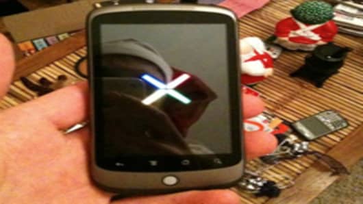 Leaked Image taken of Nexus One by Google.