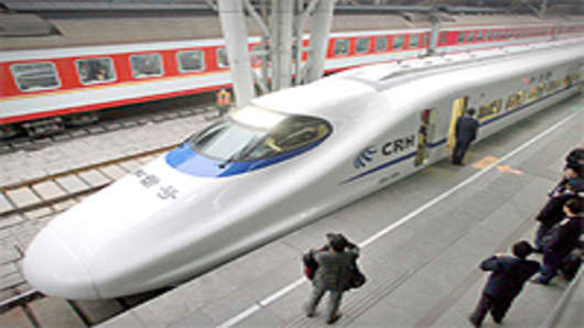 Bullet train in China