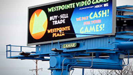 Digital billboard seen in Central Ohio.