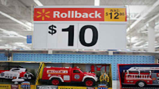 Walmart CEO says prices for toys and sporting goods are coming down