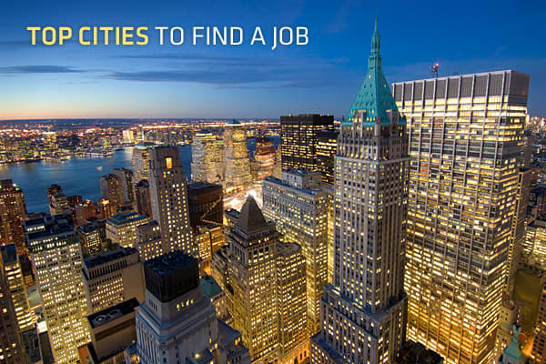 Top Cities To Find A Job