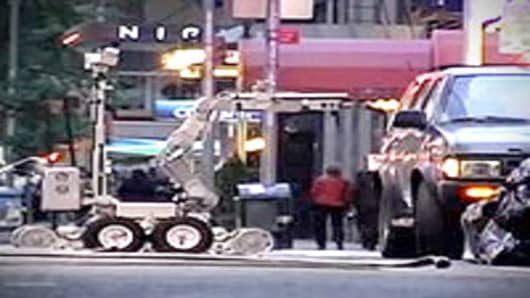 Times Square bomb scare