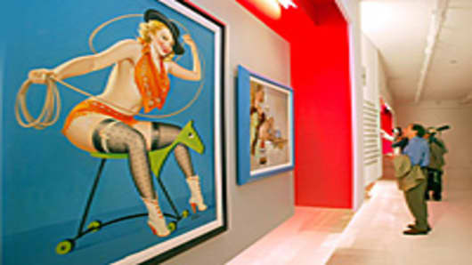 Displays during the opening of the Museum of Sex in New York.