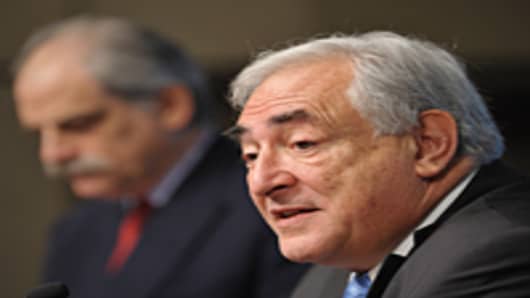IMF Managing Director Dominique Strauss-Kahn