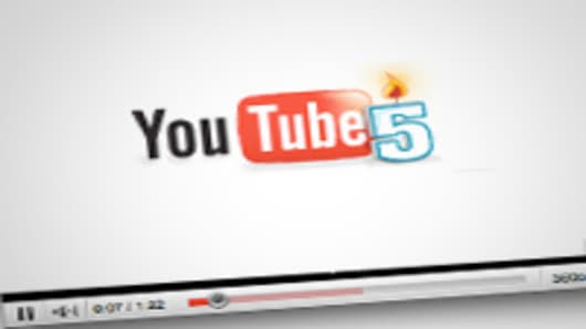 Youtube celebrates 5 years.