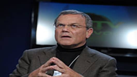 Sir Martin Sorrell, chief executive of British advertising agency WPP Group.