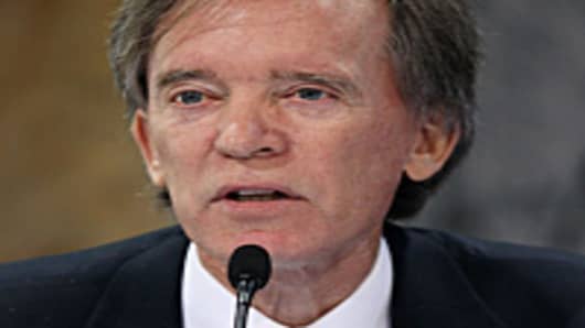 Bill Gross of PIMCO participates in a conference on the future of housing finance at the Treasury Department in Washington, DC.