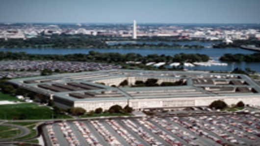 The Pentagon, Headquarters Of The Us Department Of Defense.
