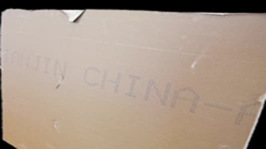 Piece of recalled Chinese Drywall.