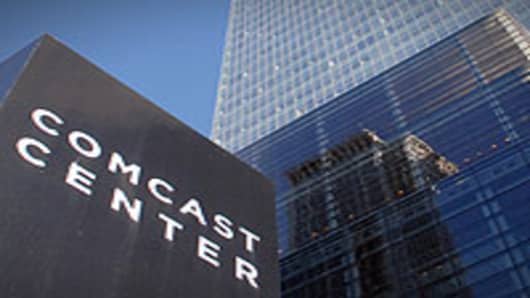 Comcast corporate headquarters in Philadelphia, Pennsylvania.