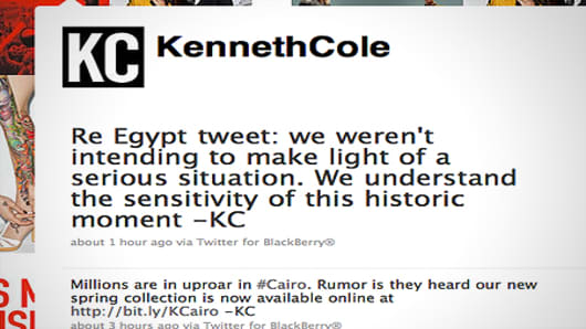 Kenneth Cole on Twitter